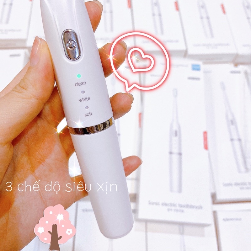 SALE 90% Bàn chải đánh răng điện NAOTECH sonic electric toothbrush Hàn Quốc cao cấp