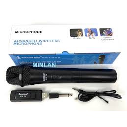 MICRO KHÔNG DÂY ĐA NĂNG ZANSONG V12 MÀN HÌNH LED Kết Nối Loa Kéo, AMLY