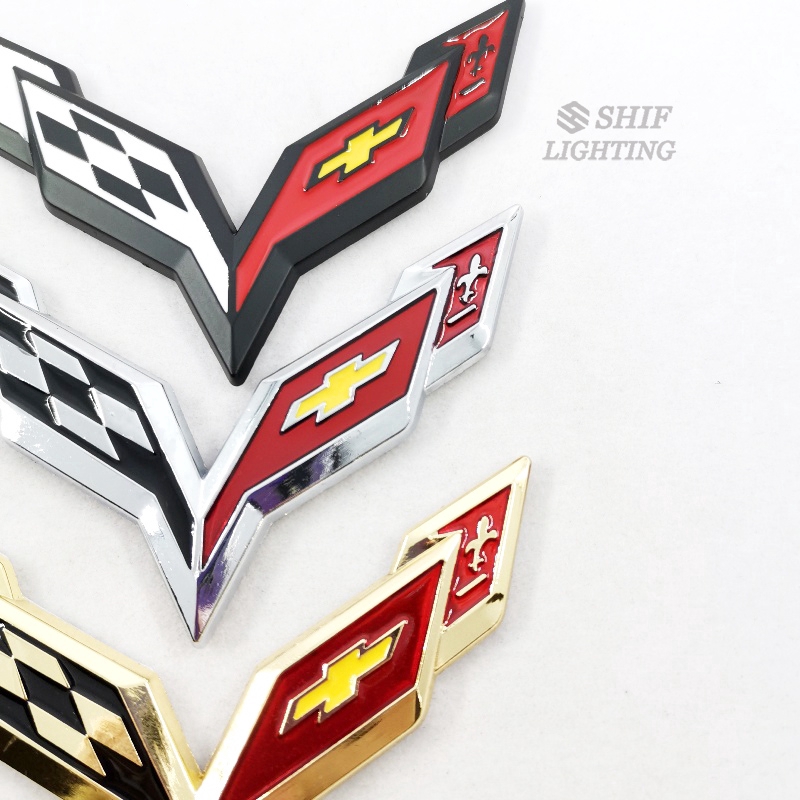 Miếng Dán Logo Chevrolet Bằng Kim Loại Trang Trí Xe Oto