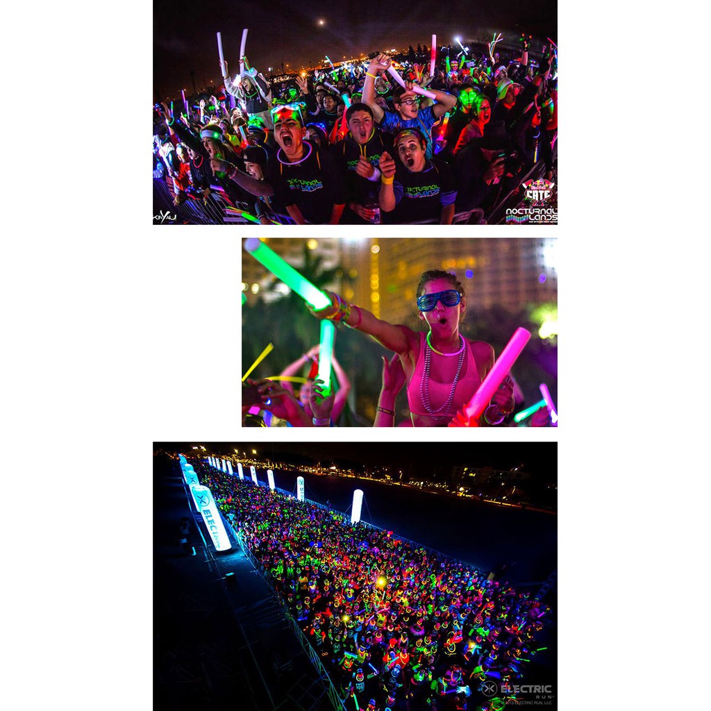 Mắt kính đèn LED phát sáng DJ Party Glowing Glasses quà tặng độc đáo cho bạn bè thích quẫy đồ chơi ánh sáng vũ hội hóa