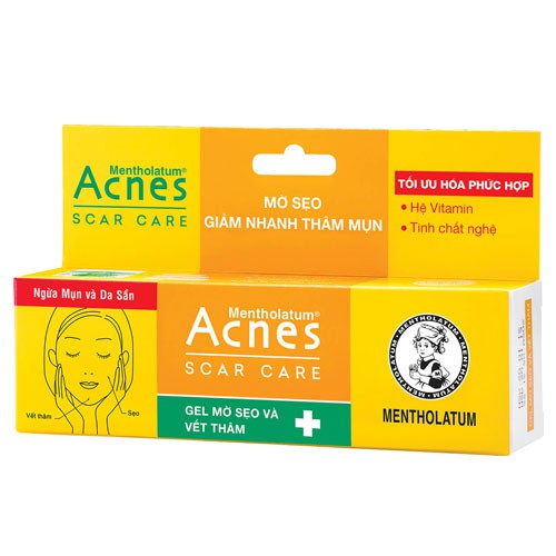 Acnes Scar Care - Hỗ trợ mờ vết thâm liền sẹo (dạng gel-12g)