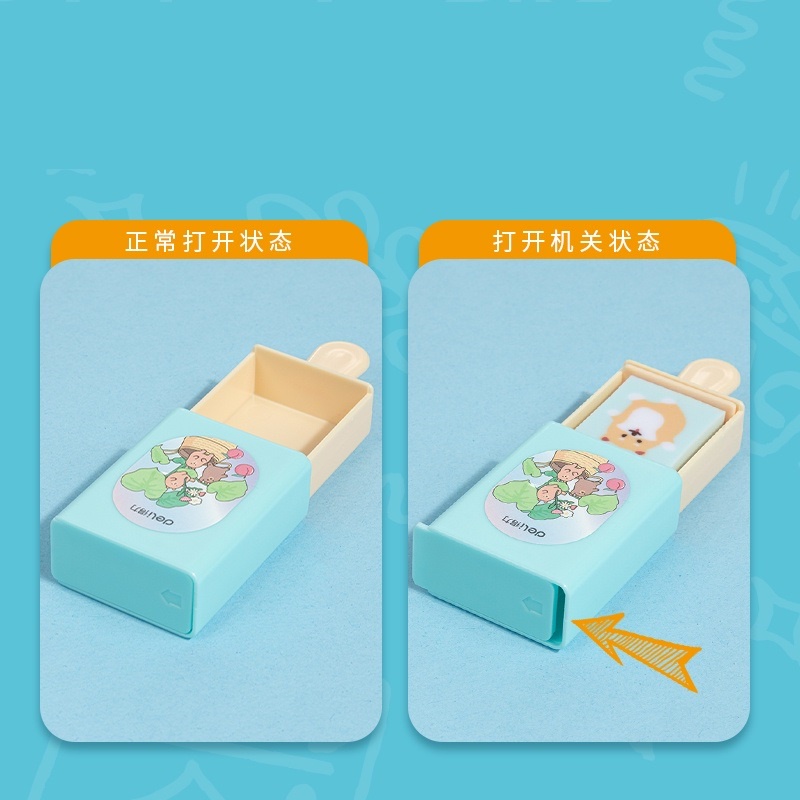 Gôm tẩy ma thuật Deli 71113 / Tẩy kem ma thuật