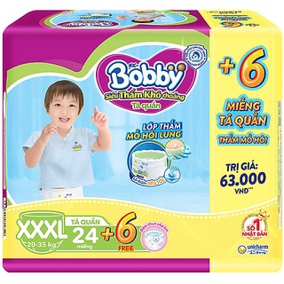Tã quần bobby xxxl24