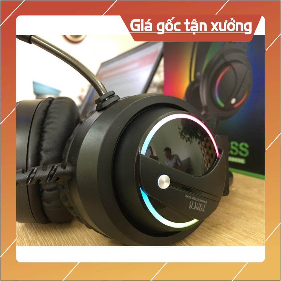 [RẺ VÔ ĐỊCH]-KHÔNG HAY KHÔNG LẤY TIỀN. Tai nghe máy tính chơi game Tuner USB 7.1 âm thanh vòm,có mic,CHÍNH HÃNG BH 1 NĂM