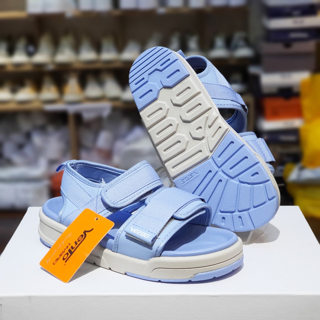Sandal Vento nữ SD-10026 L.BLUE (Xanh nhạt) - giày xăng đan quai ngang bản to, cá tính, chống trơn trượt