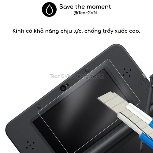 Kính cường lực cho New 2DS LL - XL / 3DS LL - XL / New 3DS / New 3DS LL - XL