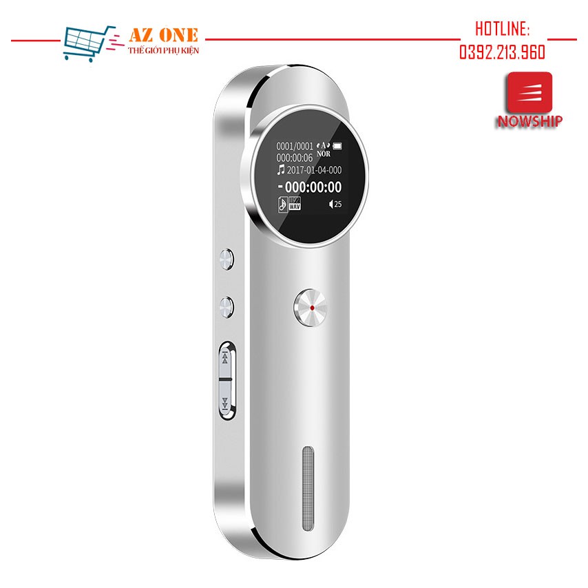 Máy Ghi Âm Chuyên Nghiệp Cao Cấp GA819 Bộ Nhớ Trong 8GB - Digital Voice Recorder