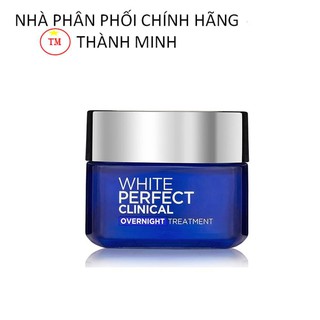 Kem dưỡng trắng mịn và giảm thâm nám ban đêm L'Oreal Paris White Perfect Clinical 50ml