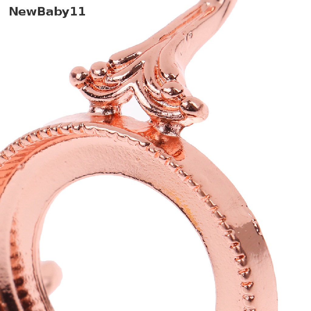 Khay Trưng Bày Quả Cầu Pha Lê Bằng Kim Loại Màu Vàng / Bạc