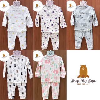 Bộ quần áo dài tay cotton cho bé từ 3-15kg
