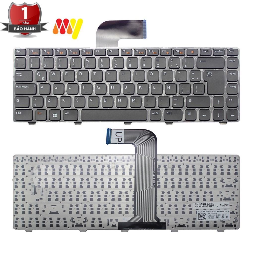 Bàn phím laptop Dell Inspiron 7520 5520 5420 | WebRaoVat - webraovat.net.vn