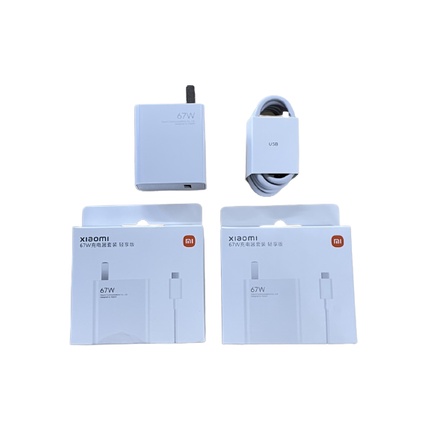 Bộ sạc nhanh kèm dây 22,5 . 33W  .67W ZIN chính hãng XIAOMI