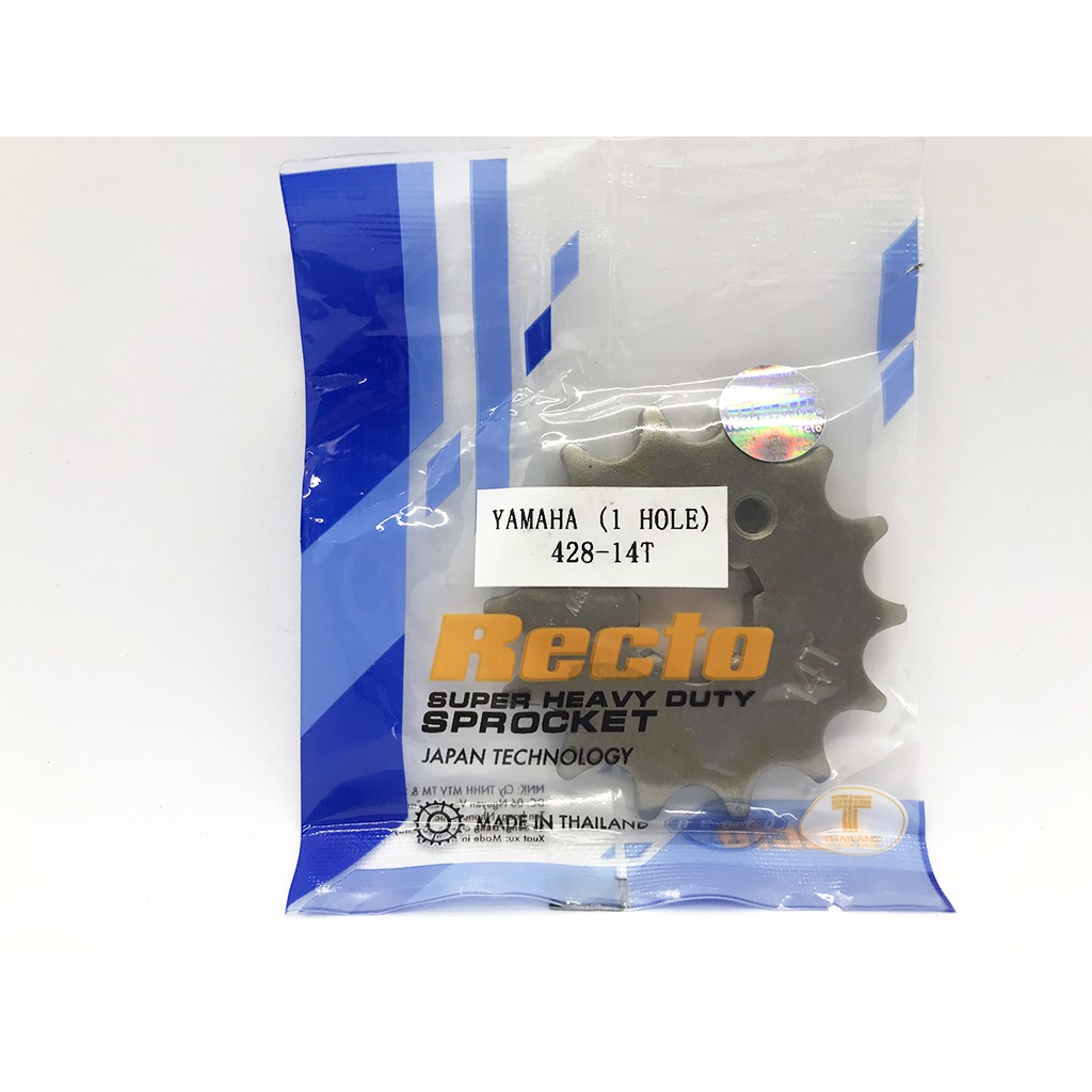 Nhông dĩa lẻ Recto Exciter 150 chính hãng