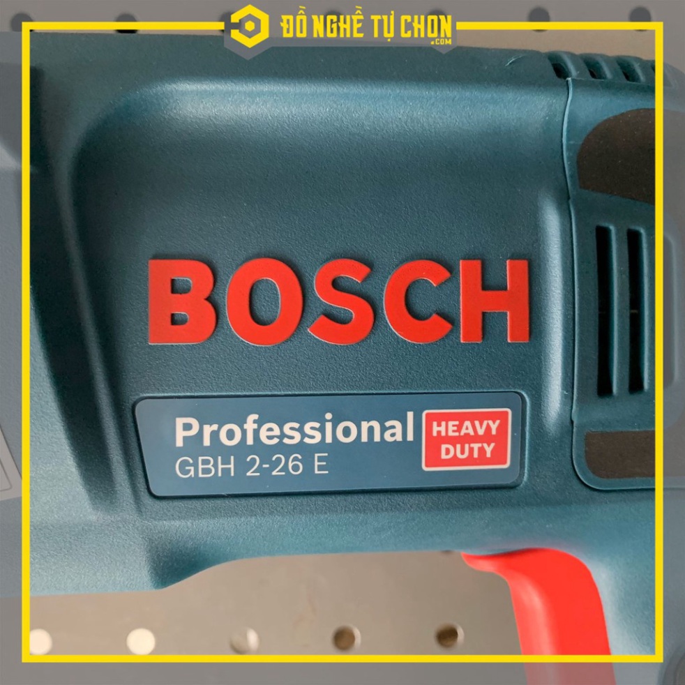 Máy khoan bê tông BOSCH GBH 2-26 E máy khoan búa chính hãng giá rẻ