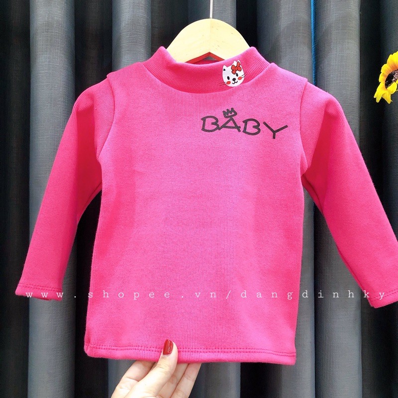 [Mã FAMAYFA giảm 10K đơn 50K] (NEW) ÁO CAO CỔ GIỮ NHIỆT BABY CHO BÉ