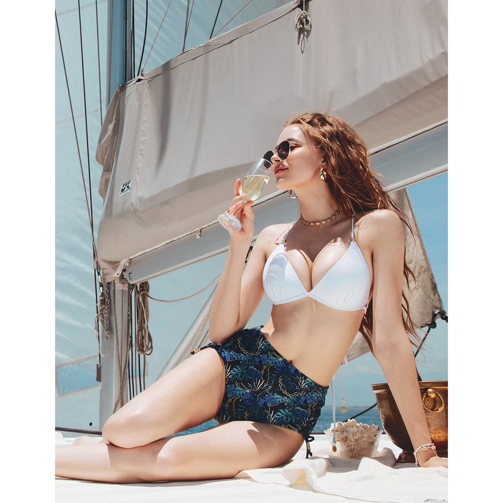 Áo bikini push up đính hạt chữ Y sau nữ Air Space 2020110021