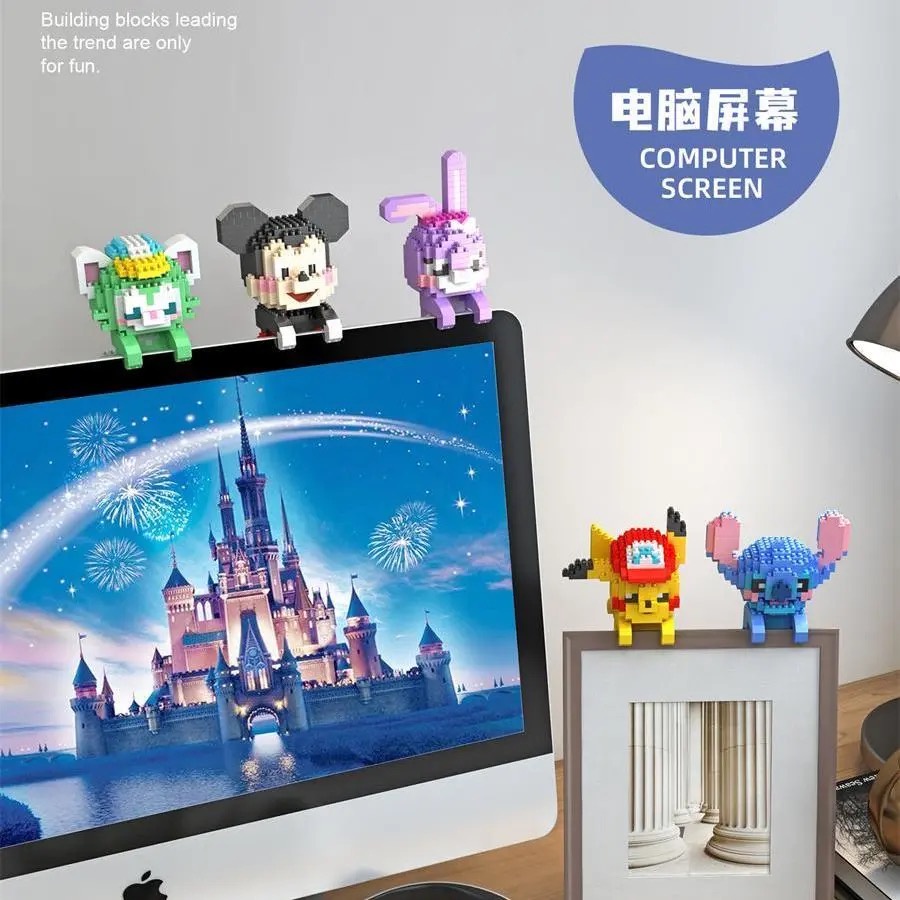 Mô Hình Đồ Chơi Lắp Ráp Hoạt Hình Cỡ Nhỏ P1123-1134