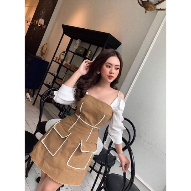 Đầm Công Chúa Trễ Vai