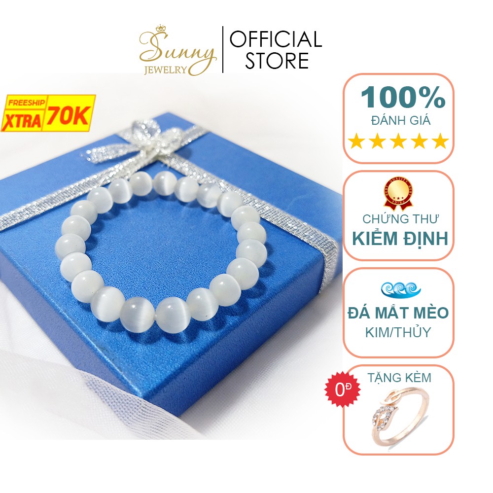 Vòng Phong Thủy Cho Nữ A013, Vòng Tay Cho Người Hợp Mệnh Thủy, Mệnh Mộc - Sunny Jewelry