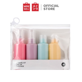 [Mã MINI11FFF giảm 5% đơn 150K] Bộ chiết mỹ phẩm 5 món Miniso (Nhiều màu) - Hàng chính hãng