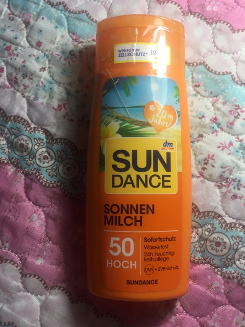 Kem chống nắng Sundance Sonnen milch SPF50