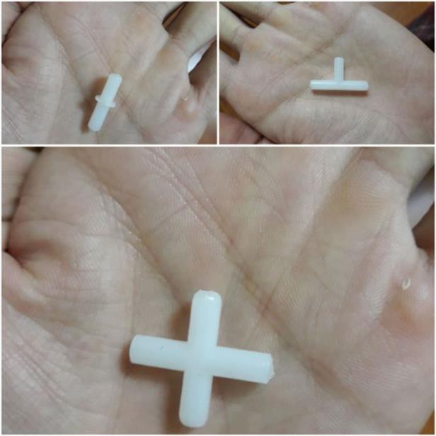 Chia sủi khí 3 nhánh nhựa hình T, chữ thập, nối