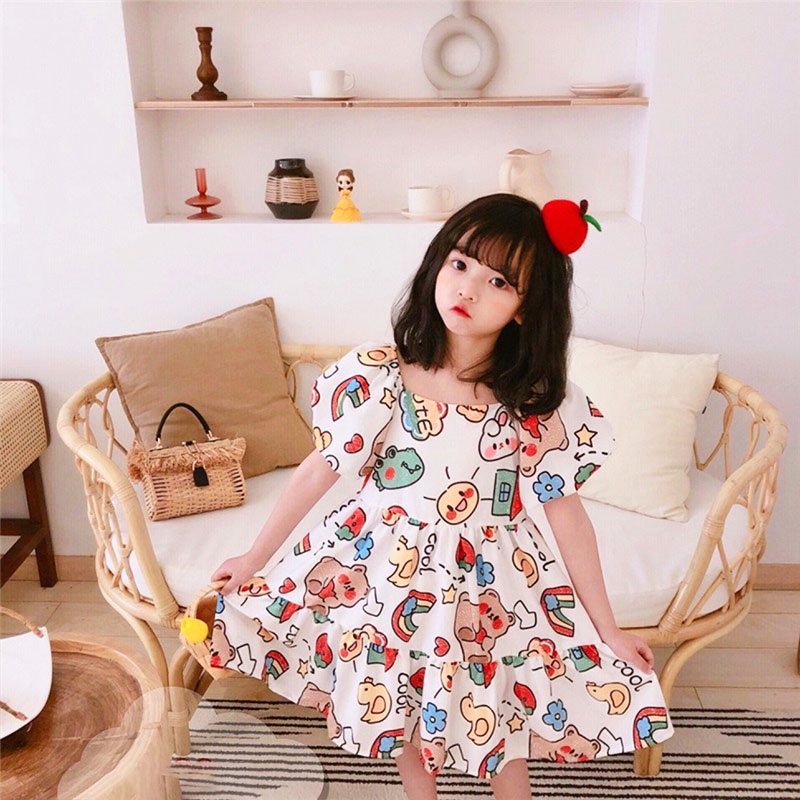 Váy bé gái AM873 - Đầm bé gái siêu mát