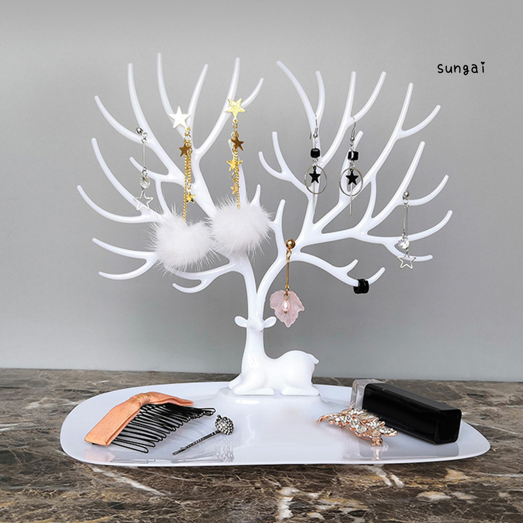 Giá Treo Trang Sức Hình Gạc Nai Bằng Nhựa Sang Trọng