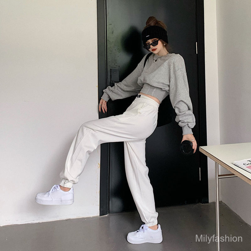 💕Milyfashion Ladies grey color sweatshirt High Waist | BigBuy360 - bigbuy360.vn