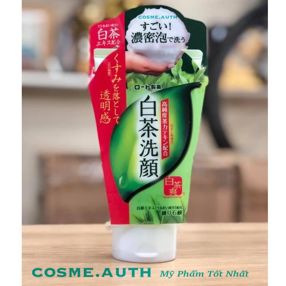 Sữa Rửa Mặt Trà Xanh Shirochasou 120g Nhật Bản