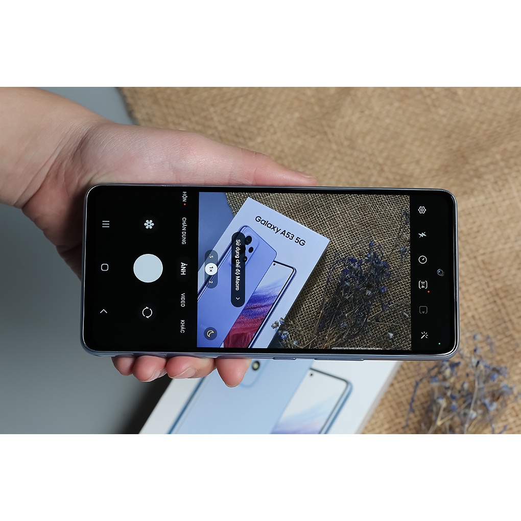Điện thoại samsung galaxy A53 5G  fullbox nguyên seal