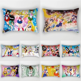 Vỏ Gối In Hình Thủy Thủ Mặt Trăng 30x50cm