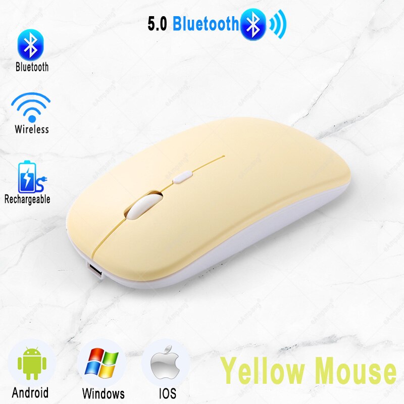 Chuột Bluetooth 5.0 Không Dây Cho Ipad Mac Ios Android Laptop Tablet PV Và Điện Thoại Thông Minh | BigBuy360 - bigbuy360.vn