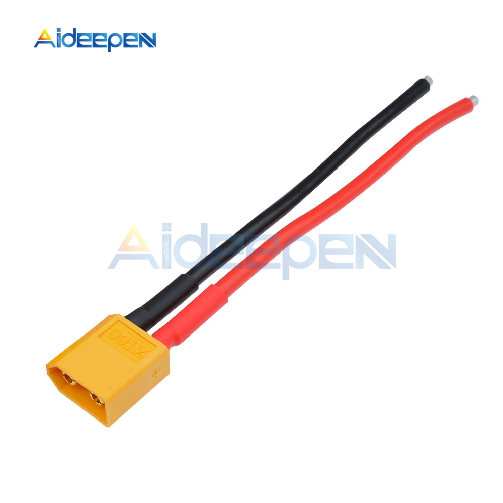 XT60 Connector Male Female W/Housing 10CM Silicon Wire 14AWG XT-60 Plug | BigBuy360 - bigbuy360.vn