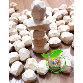 Khối cân bằng Tumi-isi bằng gỗ