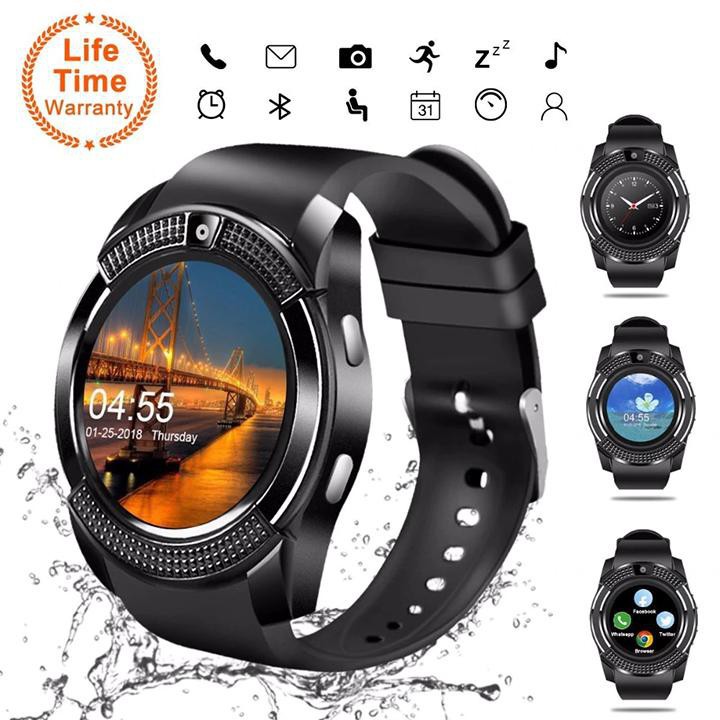 Đồng Hồ Thông Minh Đồng Hồ Thông Minh Lắp Sim - Nghe Gọi V8