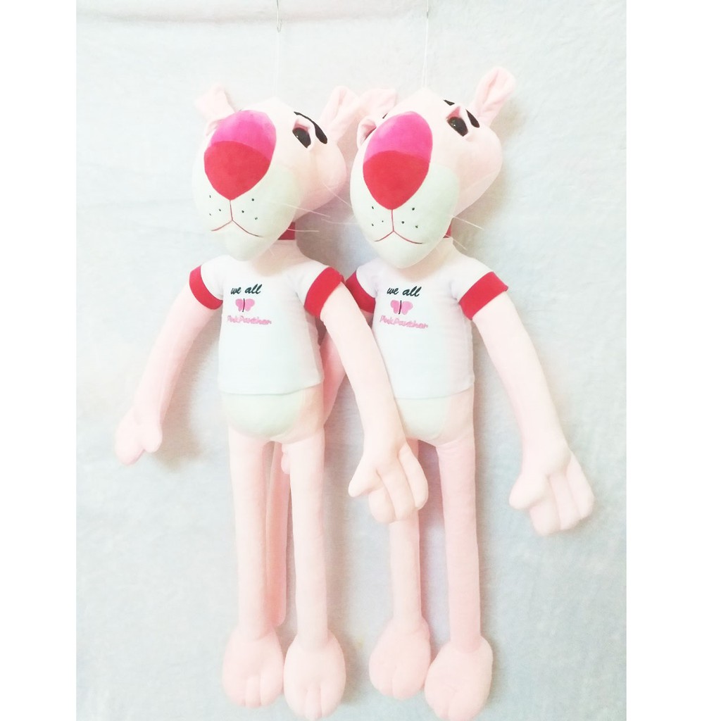 Thú nhồi bông Báo Hồng may mắn Pink Panther cao 1 mét