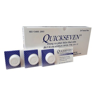 Que thử thai quickseven - dụng cụ thử thai phát hiện sớm - ảnh sản phẩm 2