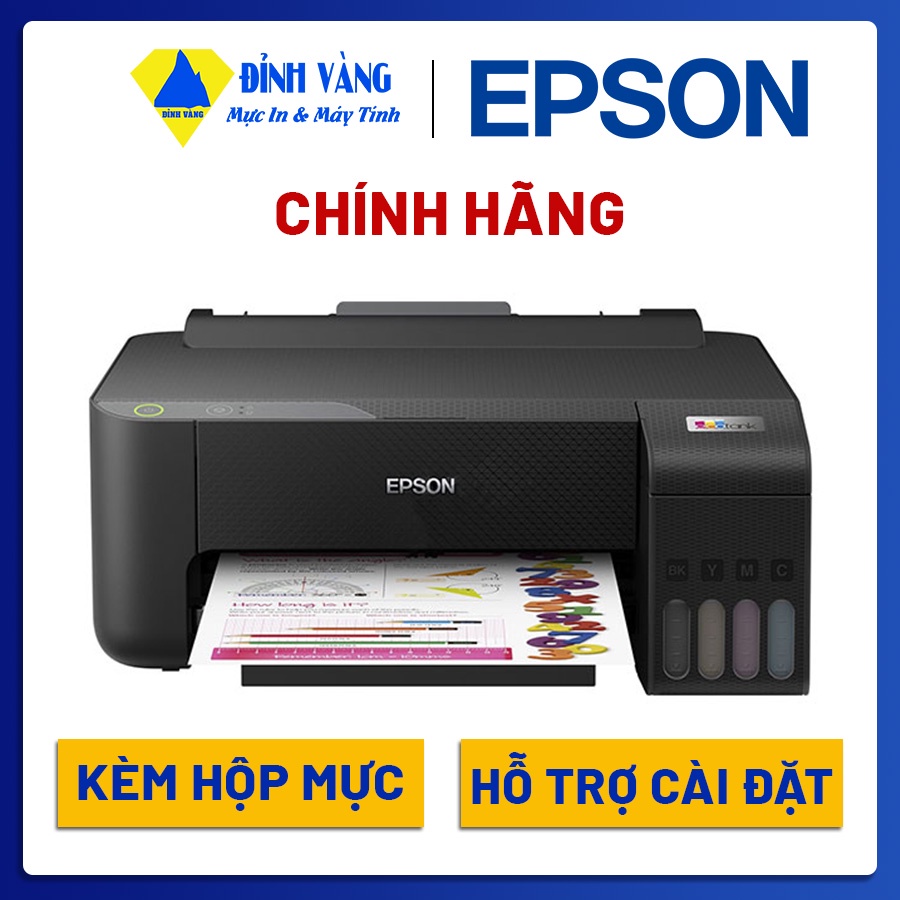 MÁY IN EPSON ECOTANK L1210 (THAY THẾ EPSON L1110, IN PHUN MÀU ĐƠN NĂNG)