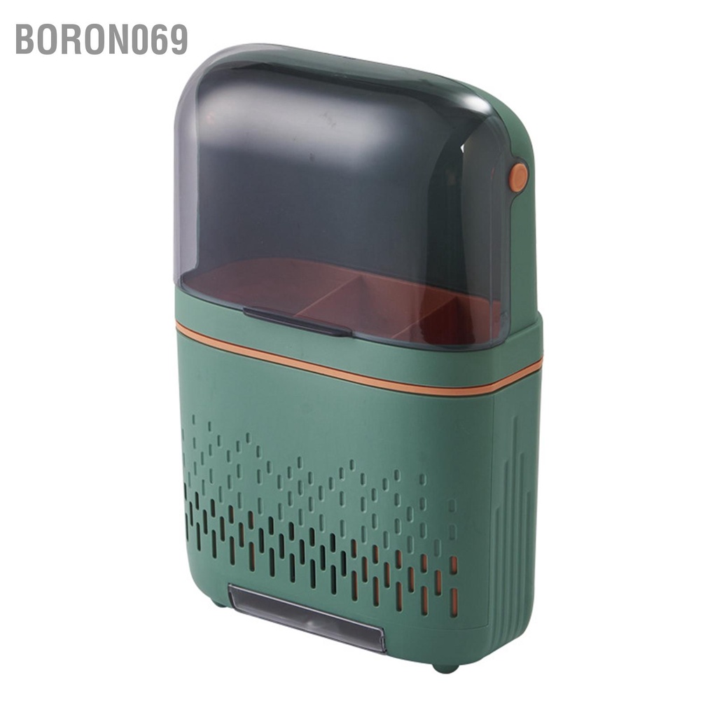 Hộp Đựng Dao Kéo Có Nắp Đậy Chống Nước Chống Rỉ Sét Cho Nhà Bếp Boron069
