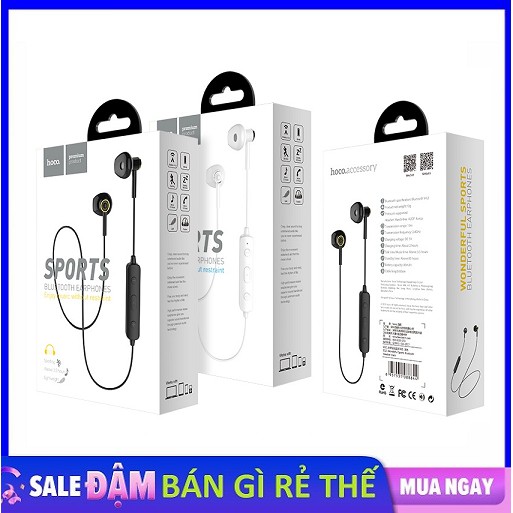 Tai Nghe Bluetooth Thể Thao Hoco ES21 Chất Âm Cực Hay, Kiểu Dáng Earpod