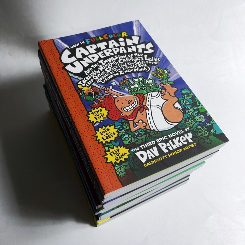 [Bộ Nhập] Captain Underpants Update 12c màu đẹp