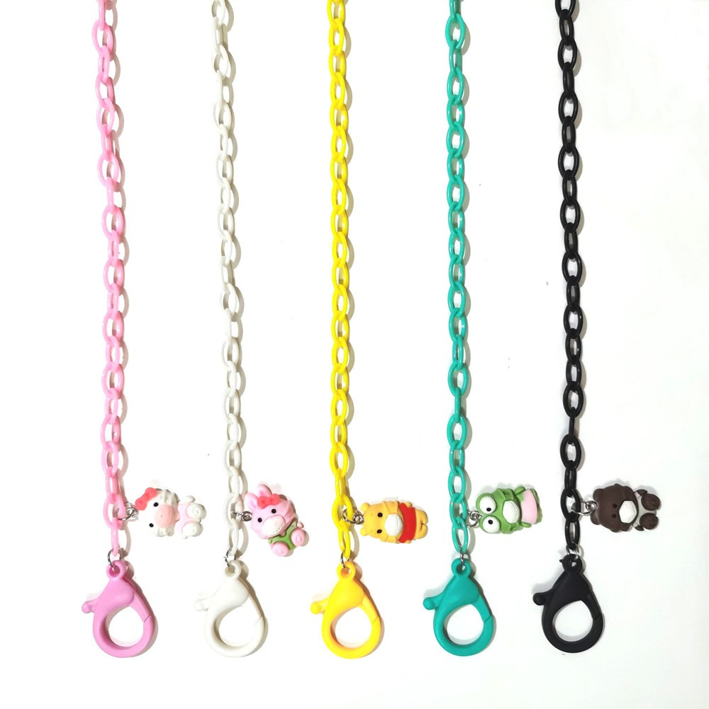 (Hàng Mới Về) Dây Đeo Khẩu Trang Chống Thất Lạc Kiểu Dáng Hoạt Hình Dễ Thương