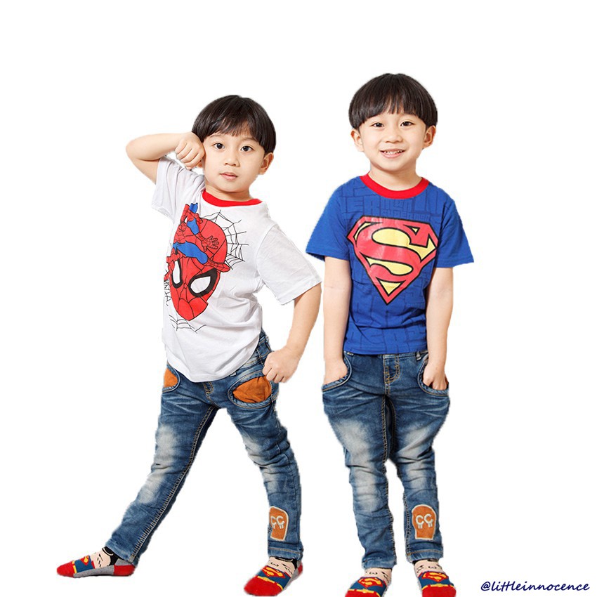 Áo thun tay ngắn in hình thời trang cho bé trai