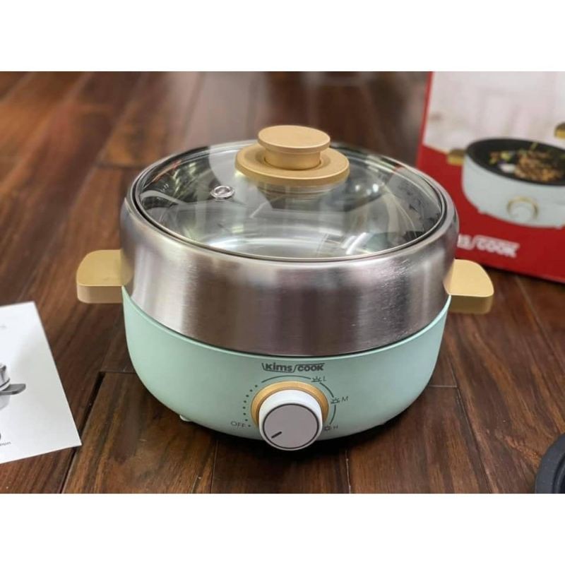 lẩu nướng 3 in 1 kims cook hàn quốc