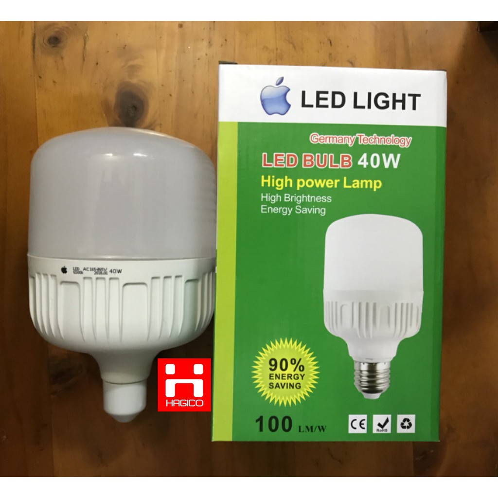 Bóng led trụ  5W/8W/20W/30W/40W/50W đuôi E27