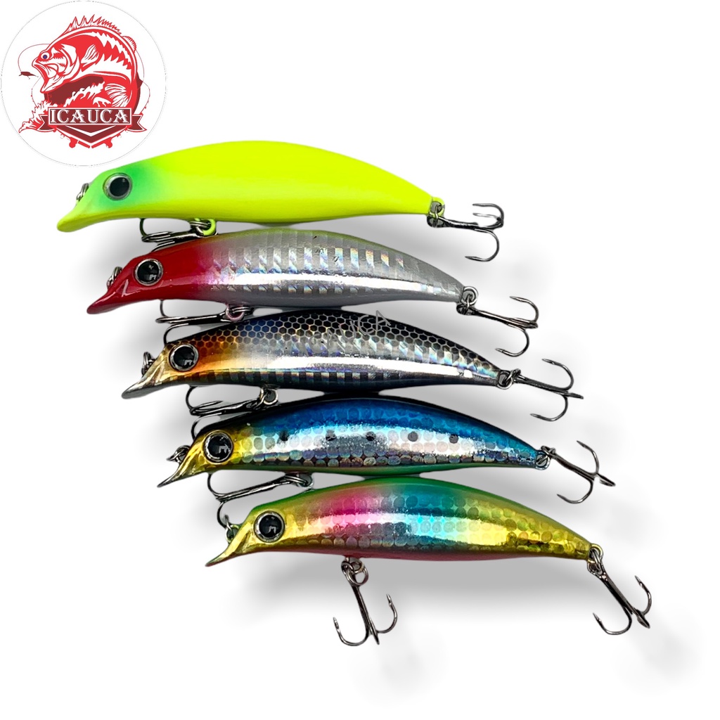 Mồi Sasuke 75F 75mm 8g chuyên lure chẽm vược hiệu quả giá rẻ
