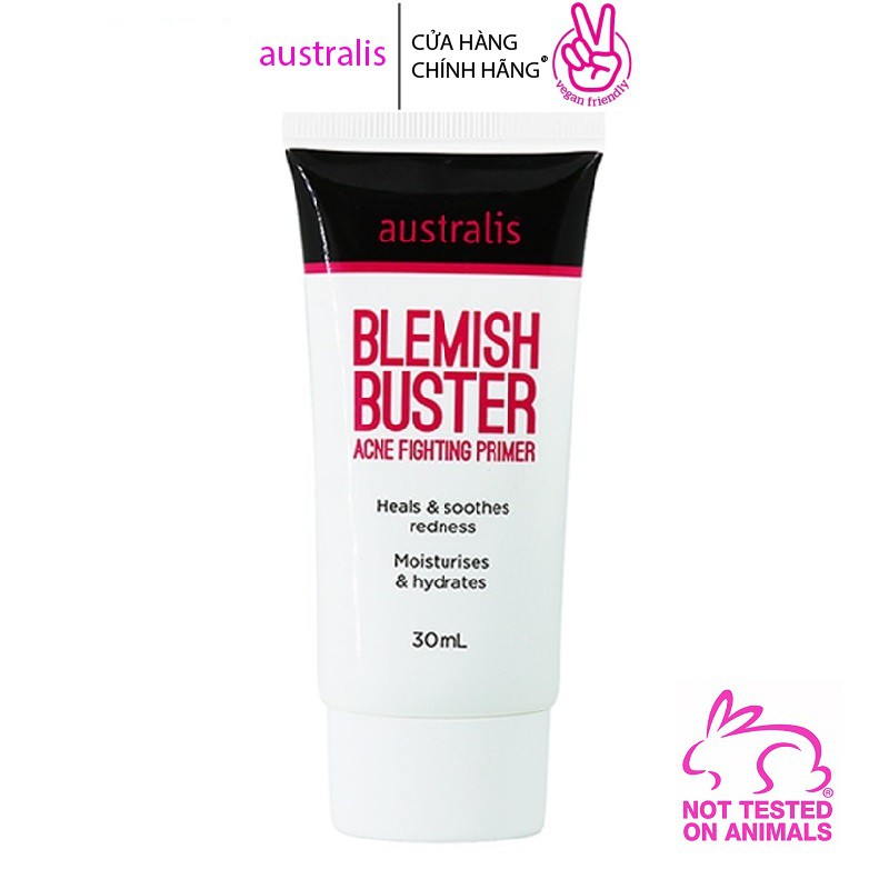 Kem Lót Giữ Ẩm Cho Da Mụn Blemish Buster- Australis 30ml