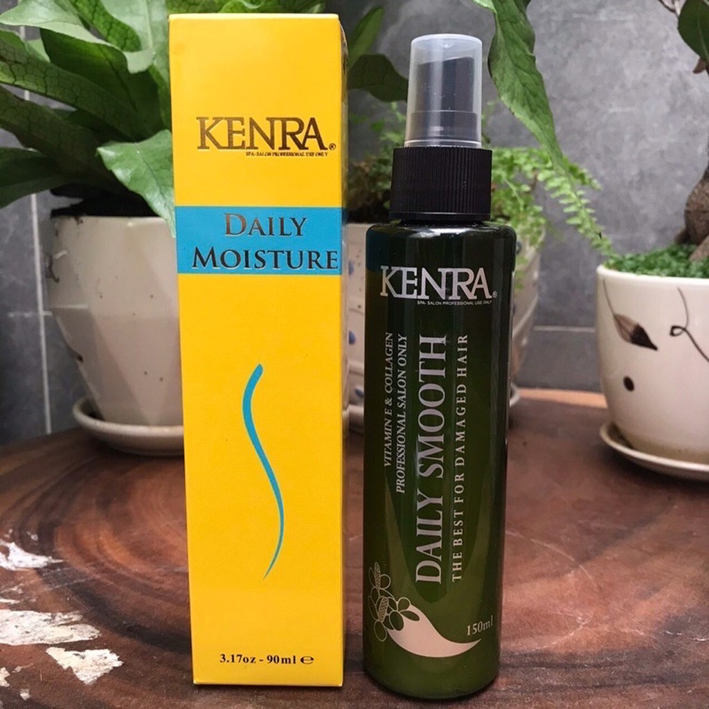 Xịt dưỡng tóc KENRA DAILY SMOOTH mềm mượt hàng ngày 90ml