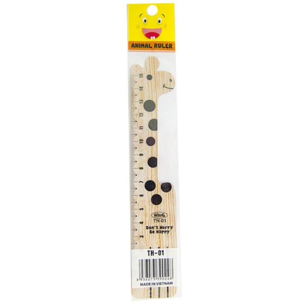 Thước Nhựa Dẻo Con Hươu WinQ TH-01